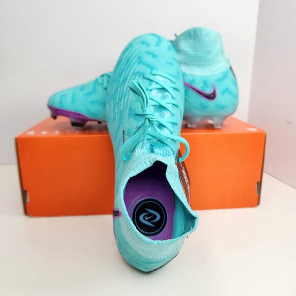Nike Phantom Luna Elite FG P Hyper Turq Size 13 Women / Size 11.5 Men RARE main image 8